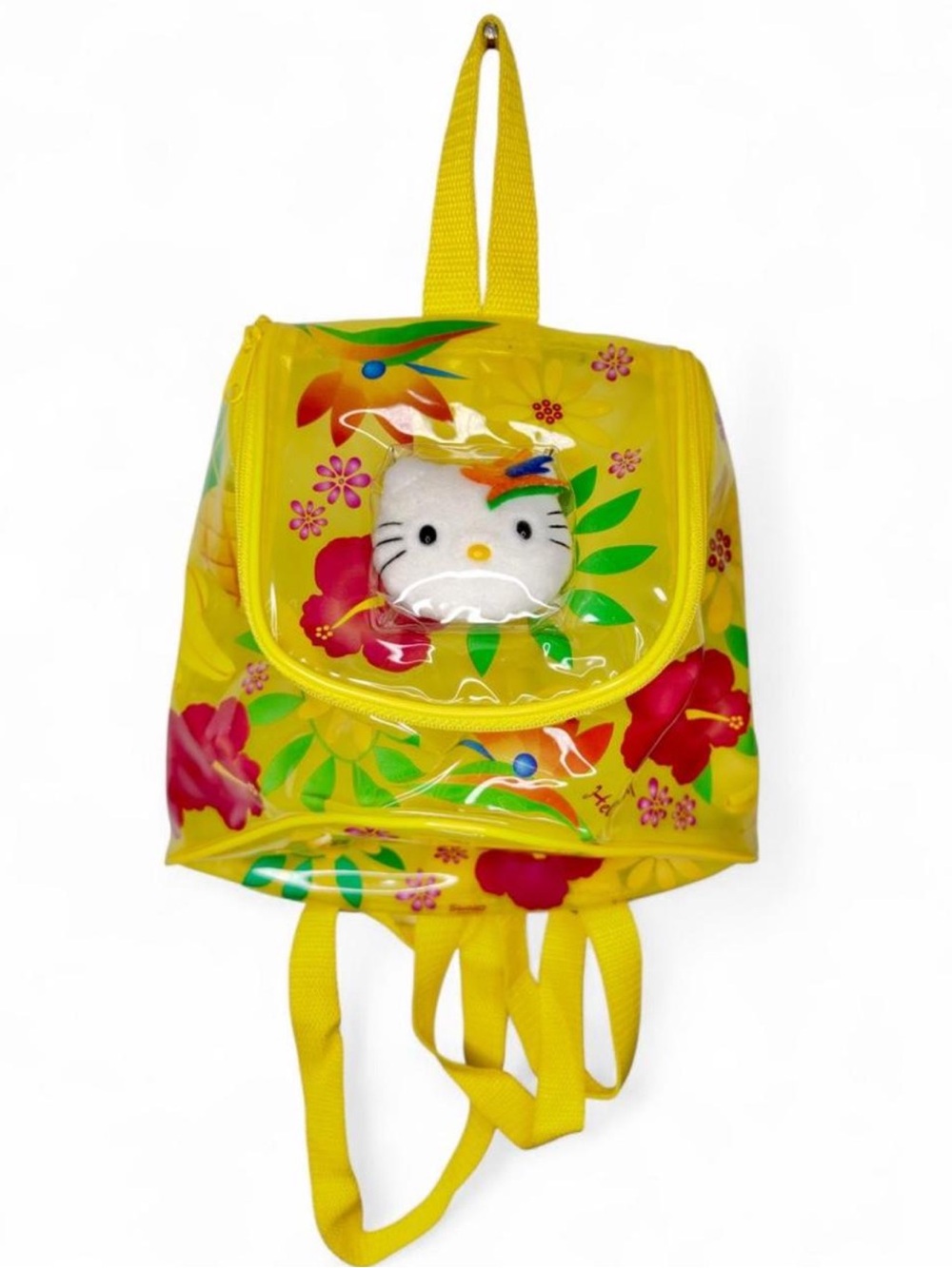 Vintage 2002 Hello Kitty Tropical Hawaiian Backpack